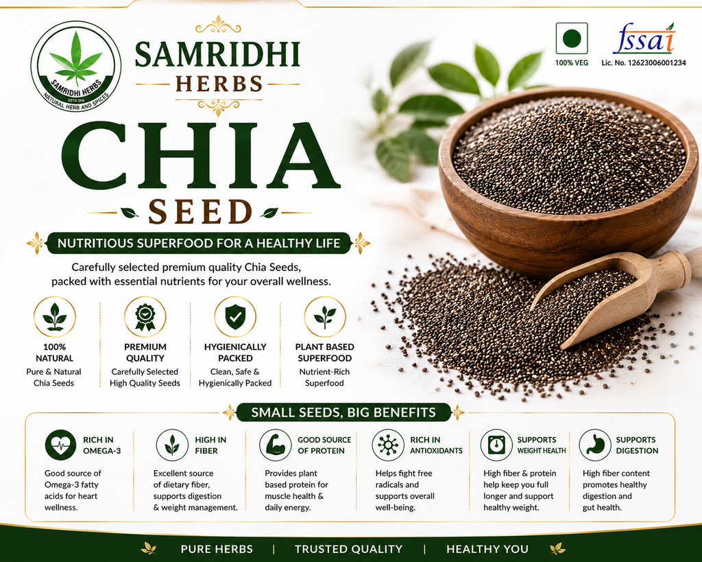 Samridhi Herbs Chia Seeds