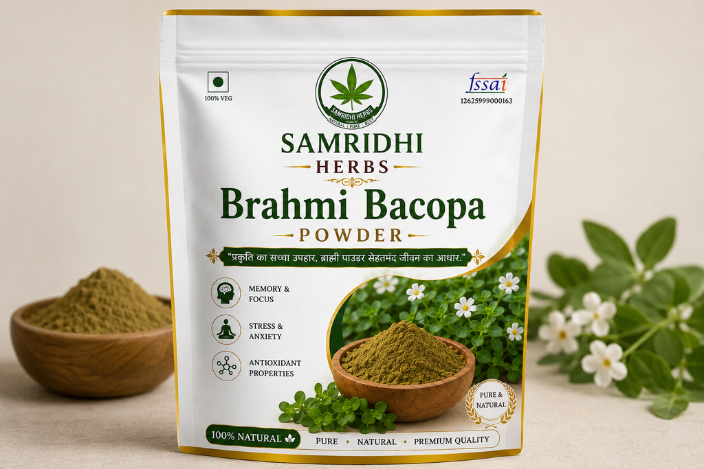 Why Choose Samridhi Herbs Brahmi Bacopa Powder