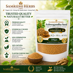 Ashwagandha Seeds Organic - Variety Jawahar