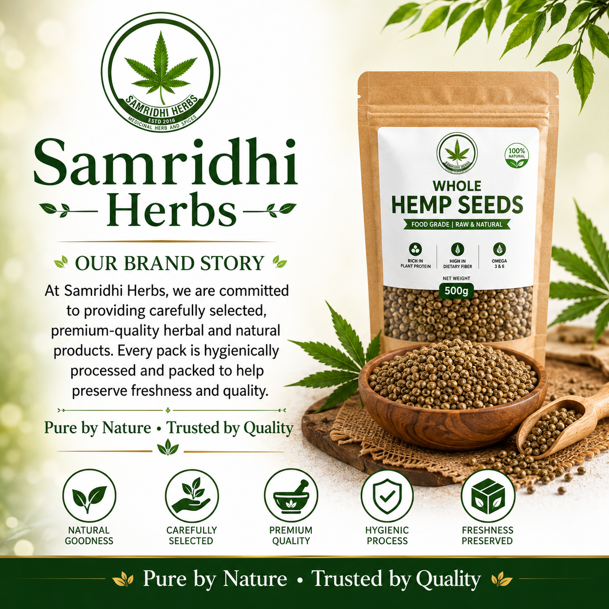Samridhi Herbs Brand Story