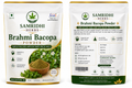 Brahmi Bacopa Powder by Samridhi Herbs – benefits infographic