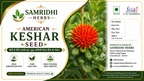 American Saffron Seeds (Safflower / Kusum Beej) 100gm – Bird Food & Farming | 100% Natural