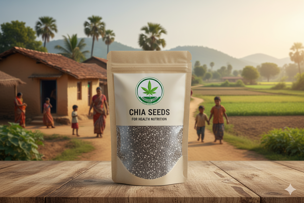 Black Chia Seeds - 100g | Omega-3 Rich Superfood