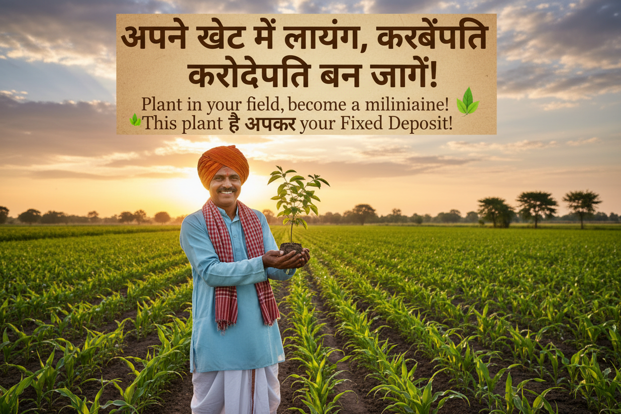 White Sandalwood Plant (Safed Chandan) – Premium Ayurvedic Nursery Plant | 1.5 to 2.5 Feet