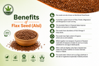 Samridhi Flax Seeds (Alsi Beej) Natural Omega-3 Superfood