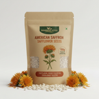 American Saffron Seeds 100g premium packaging by SAMRIDHI HERBS