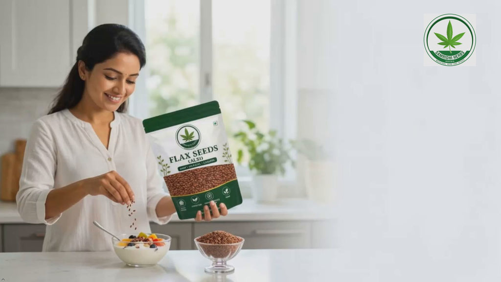 Samridhi Flax Seeds (Alsi Beej) Natural Omega-3 Superfood