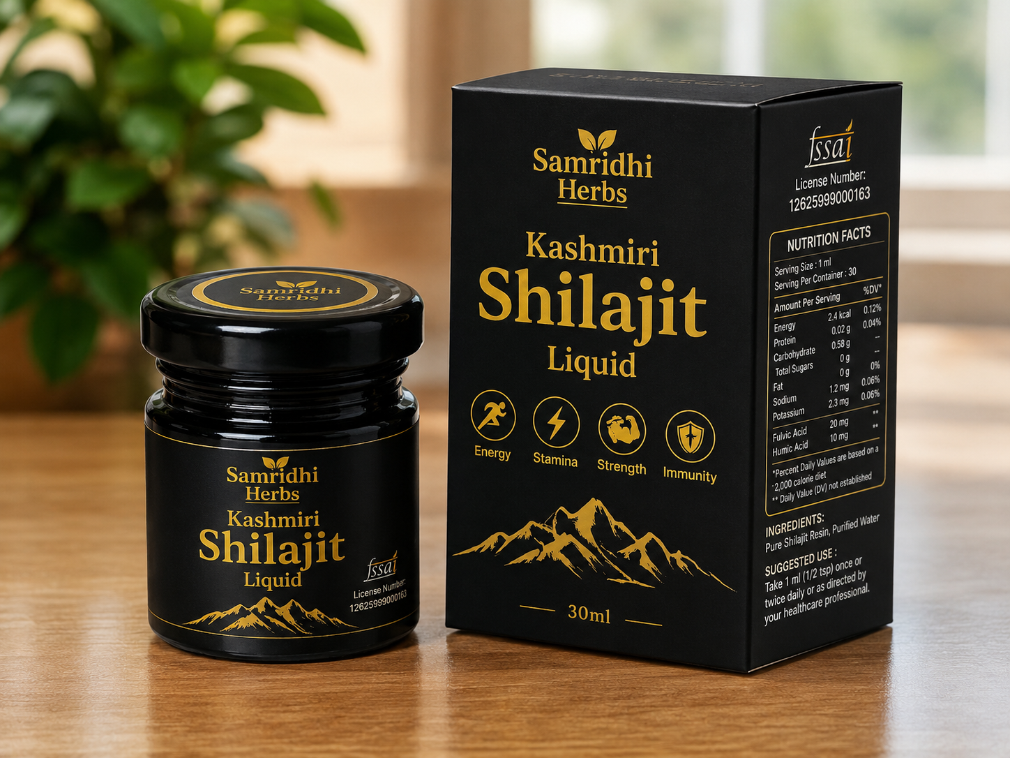 Kashmiri Natural Shilajit Liquid (20gm)