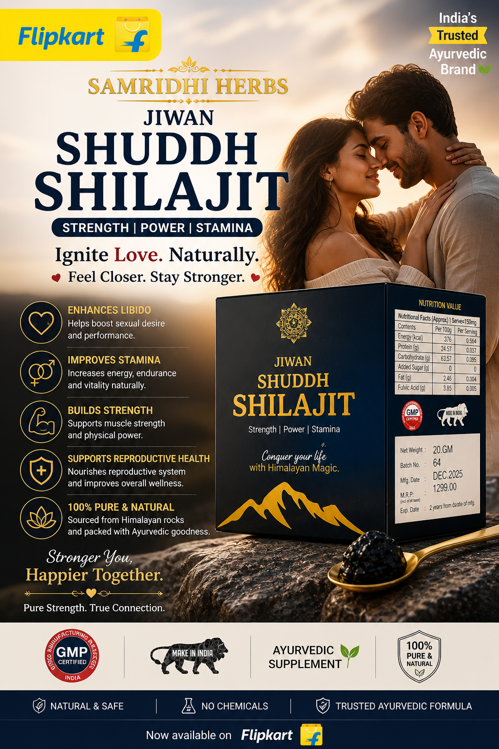 Kashmiri Natural Shilajit Liquid (20gm)